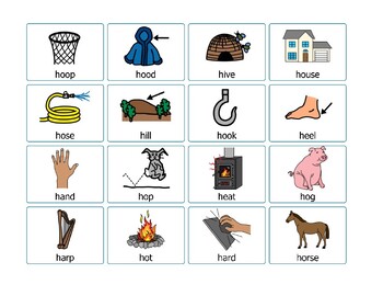 H Articulation Cards by Speech-Language Pathology Resources | TpT