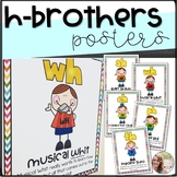 H-Brother Digraph Posters (Th, Sh, Ch, Wh, Ph)