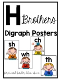 H Brothers Digraph Posters
