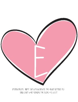 Pink Fresh - Happy Heart - Alphabet Stickers – TM on the Go!