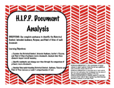 H.I.P.P. Primary Source Document Analysis