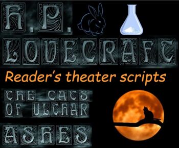 Preview of H.P. Lovecraft reader's theater scripts, rubric and jigsaw lesson plan