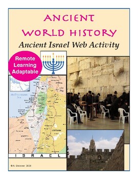 Preview of H.S. World History - Ancient Israel Web Activity