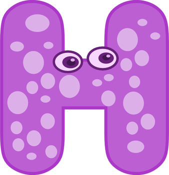Preview of H - The Letter Buddy! A Spelling Song to Practice Consonant Diagraphs
