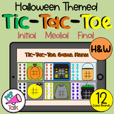 H and W Sound Halloween Tic-Tac-Toe Articulation Game