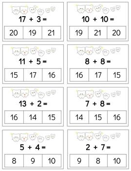 H1119 (GOOGLE): TOOTH/TEETH (adding) (sum:9-20) (clip cards/multiple ...