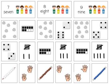 Preview of H373: SPRING|RECYCLE #0-11 (ten frame\beads\tally\dice\objects\fingers) 4pgs