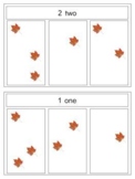 H472 (GOOGLE): FALL/LEAVES (#1-10) (counting quantities) c