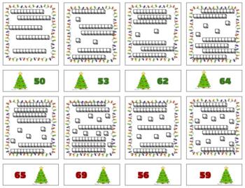 Preview of H870 (GOOGLE): CHRISTMAS/TREE (tens & ones/units) (random:11to68) 