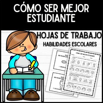 Preview of HABILIDADES DE ESTUDIO K-2. HOJAS DE TRABAJO. ORIENTACIÓN ESCOLAR (SPANISH)