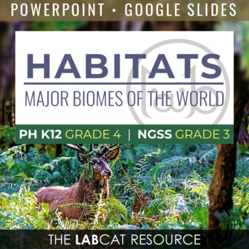 Preview of HABITATS: Major Biomes of the World | PPT - Google Slides