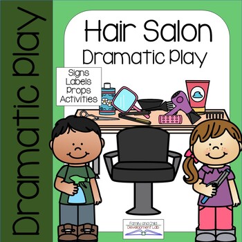 Preview of HAIR SALON Dramatic Play Center (BARBER SHOP)