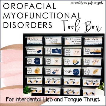 Preview of Tongue Thrust | Orofacial Myofunctional Disorders Tool Box