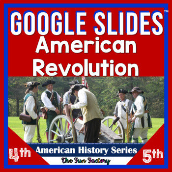 Preview of Digital American Revolution Activities | The Revolutionary War Distance Learning