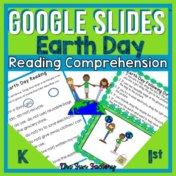 Preview of Earth Day Digital Activities | Google Slides™ Sight Words