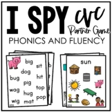 CVC I SPY Games | Blend and Read Short Vowel Words | Centers