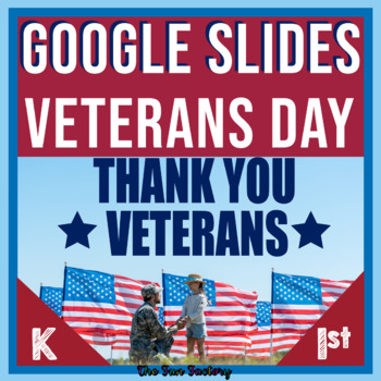 Preview of Digital Veterans Day Activities for Google Slides™ Veterans Day Emergent Reader