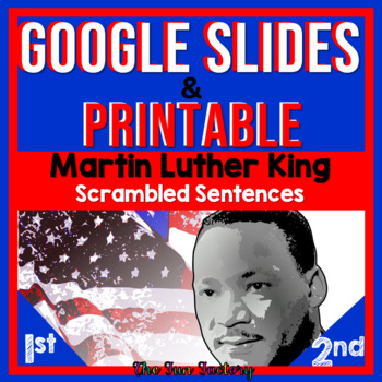 Preview of Martin Luther King Jr. Activities | Google Slides ™ AND Printable | MLK Jr. Act