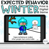 Winter Expected Unexpected Behavior Choices Print and Digi