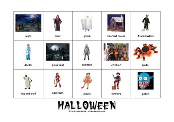 Preview of HALLOWEEN - GAME - BINGO