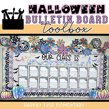Preview of HALLOWEEN | BULLETIN BOARD TOOLBOX | CLASS DECOR, BORDERS, CLIPART, WRITING PAGE