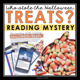 Halloween Close Reading Mystery Inference Activity - Who S