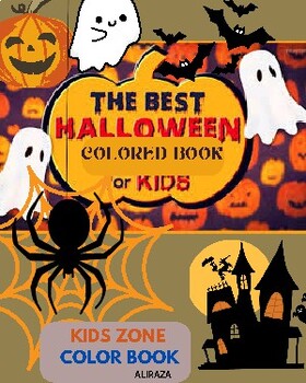 Preview of HALLOWEEN COLORED BOOK