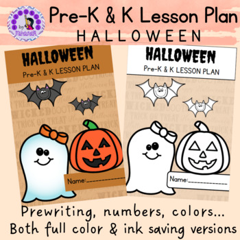 Preview of HALLOWEEN COMPLETE LESSON PLAN