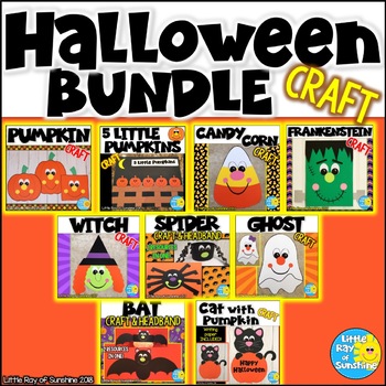 Preview of HALLOWEEN CRAFT BUNDLE for October