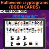 HALLOWEEN CRYPTOGRAM BOOM CARDS: OT/KEYBOARDING/TYPING