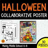 HALLOWEEN Collaborative Poster (30 pieces)