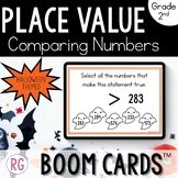 Halloween Place Value Math Compare Numbers | Greater Than 