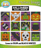 HALLOWEEN Mystery Images Clipart {Zip-A-Dee-Doo-Dah Designs}