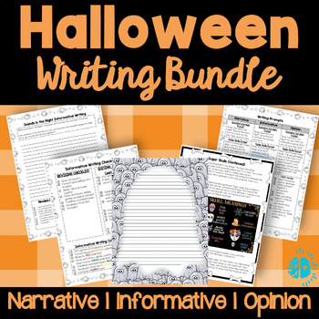 Preview of HALLOWEEN & DAY OF THE DEAD Writing Prompts | Narrative Informative Opinion