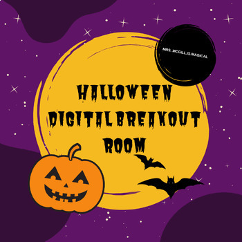 Preview of HALLOWEEN DIGITAL BREAKOUT ROOM