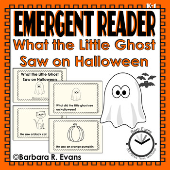 Preview of HALLOWEEN EMERGENT READER High Frequency Words Predictable Text