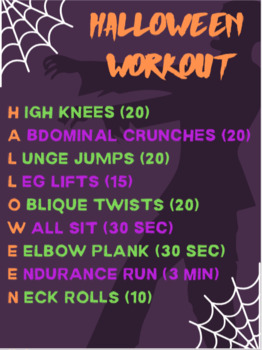 Halloween HIIT Workout