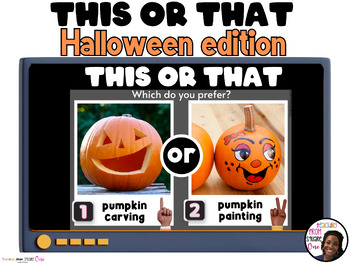 HALLOWEEN GAME, THIS OR THAT GAME, ICE BREAKER, HALLOWEEN | TPT