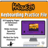 HALLOWEEN Keyboarding Practice Fun Typing Activity-Compute