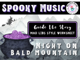 HALLOWEEN: Night on Bald Mountain Music Listening Worksheet