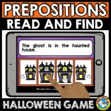 HALLOWEEN PREPOSITIONS OF PLACE ACTIVITY POSITIONAL WORDS 