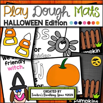 Free Halloween Play Dough Mats