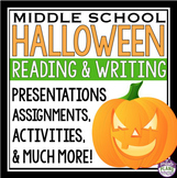 Halloween Reading and Writing Activities and Assignments C