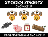 HALLOWEEN- SPOOKY SPIDERS CVC WORDS