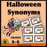 HALLOWEEN SYNONYMS • Early Finisher Fun