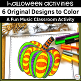 6 Halloween Coloring Pages