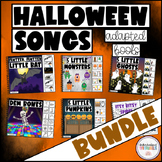 HALLOWEEN Songs Adapted Books - Halloween Circle Time Acti