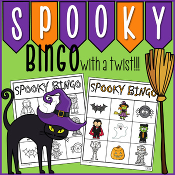 Preview of HALLOWEEN - Spooky Bingo Riddles Game Party