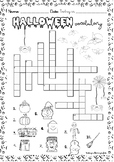 HALLOWEEN VOCABULARY. Crosswords
