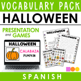 HALLOWEEN Vocabulary Game Pack - Word Search, Crossword & Bingo